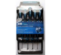 Jobi extra, modelo wx1209, juego de 9 destornilladores de acero inoxid