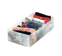Jocca - Pack de 2 Organizadores de Cajones, Ideal para Calcetines, Corbatas y Cinturones, Plegables y Resistentes, 30x15.5x8 cm, 100% Polipropileno