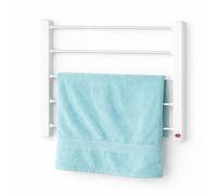 Jocca Toallero Eléctrico de Pared 65W con 5 Barras de Aluminio, Secado Rápido y Diseño Elegante para Baño