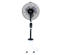 Jocca - Ventilador de Pie con Nebulizador Mando a Distancia| 3 Velocidades| 60º de Oscilación| Tanque 2,8L| Niebla Regulable| Temporizador| 40 * 40 * 127cm| Blanco