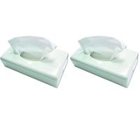 Jofel AH60000 Dispensador Faciales, Blanco (Paquete de 2)