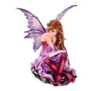 Joh. Vogler Figuren _ Shop Gmbh Pequeño Hadas Litera Leyendo Libro El Lebens 15CM Figura Escultura Ángel Fairy Elfo Pintado a Mano