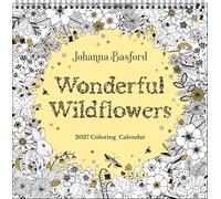 Johanna Basford – Calendario para colorear 2027: Maravillosas flores silvestres – Andrews McMeel