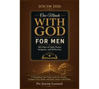 JOICIM 2026 One Minute WITH God for Men: 365 Days of Daily Prayer, Scripture, and Reflection to Strengthen Your Faith, Lead Your Family, Conquer Every Battle, and Draw Closer to the Father