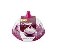 Joie Kitchen Gadgets 33015 - Contenedor para guardar cebollas, soporte, vaina, cubierta de plástico duro, tamaño único, morado, 1 unidad