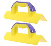 JOINPAYA 2 Piezas Paleta de Plástico para Acabado de Esquinas de Pared, Resistente a Deformaciones y Uso Mano, Adecuado para Enlucido de Yeso y Cemento en Paredes