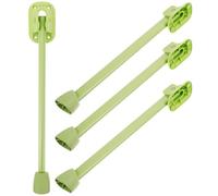 JOINPAYA 4 Piezas Patas Plegables para E bles de Plástico E Hierro | Versátiles y Adaptables, Mayor Estabilidad, para Laptop y Mesa de Café, Color Verde Claro