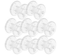 JOINPAYA 8 Piezas Tensor Transparente de Plástico para Persianas Plisadas Carrete de Sujeción Resistente para Cordones en Cortinas Diarias o Nocturnas