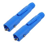 JOINPAYA Adaptador de Extremo Roscado Conector de Mango de Escoba de Plástico y Hierro para Poste de Extensión de 22mm Fácil Instalación Pack de 2 Piezas para Limpieza Doméstica
