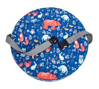 JOINPAYA Asiento Elevador para Niños Pequeños Cojín de Esponja y Fibra de Poliéster, Altura Ajustable Cremallera para Alimentación y Dibujo