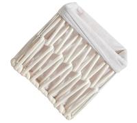 JOINPAYA Cesta de Almacenamiento Hierro Tejida de Cuerda de Algodón | Estilo Natural Beige, para Salón y Balcón, Guarda Aperitivos, Frutas y Objetos Sueltos