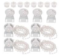 JOINPAYA Conector para persianas enrollables 4 Juegos de plástico Blanco Accesorios necesarios para Montaje en Ventanas domésticas