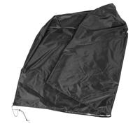 JOINPAYA Funda para Silla Columpio Tipo Huevo de Poliéster Negro Protección Solar Hojas para Jardín y Patio