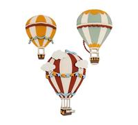 JOINPAYA Recorte de de pared de madera 3PCS con diseño whimsical para cuartos infantiles y espacios de juego