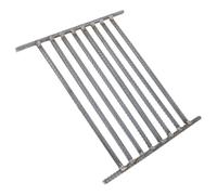 JOINPAYA Rejilla de Acero Diseño Reforzado y Grueso Resistente al Calor para Chimenea y Estufa de Leña Adecuado para Barbacoas y Uso en Interiores