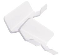 JOINPAYA Soporte para Secador de Pelo Montado en Pared sin Perforaciones, 2 Piezas, Organizador de Baño para Secador Doméstico, Diseño Ranura para Cable, Uso en Baño y Tocador