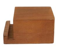 JOINPAYA Soporte para Vinilos de Madera Diseño Rústico, Organizador y Estante de Almacenamiento para Discos de Vinilo Adecuado para Dormitorio y Exhibición