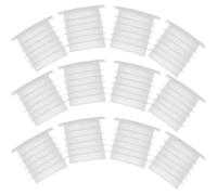 JOINPAYA Tapones de Plástico Blanco Reutilizables Sello Hermético 100 para para Botellas de Vino y Macetas y para Necesidades Profesionales y Almacenamiento de Líquidos Necesidades