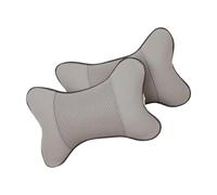 jojofuny 2piezas Almohada Cervical para Viajar Forma de Hueso Almohadas Cervicales para Auto Suave y Transpirable Cojines de Descanso para Interior de Vehículo