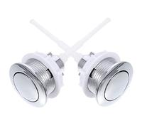 jojofuny 2piezas Botón De Pulsador para Cisterna De Inodoro Reemplazo De Botones para Tanque De Agua Longitud Y Fácil De Instalar