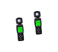 jojofuny 2piezas Medidor Digital De Iluminancia Portátil Fotómetro De Alta Precisión para Agricultura y Uso Doméstico Sensor Estable y Fiable Rango De Medición Amplio para