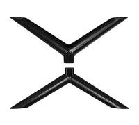 jojofuny Base de Soporte de TV, Soporte de Patas para TV, 1 par, Negro, plástico, Ajuste Universal, para Dormitorio y Salas de Conferencia