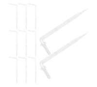 jojofuny Conjunto de Riego por Goteo 50 Goteros Curvos 4/7 MM para Uso Agrícola y Jardinería en Macetas Sistema de Riego por Goteo Automático