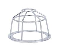 jojofuny Cubierta Protectora para Detector de Techo y Sensor de Humo en Aluminio Plata Resistencia a Impactos y Prueba de Explosión para Instalaciones Industriales contra Incendios