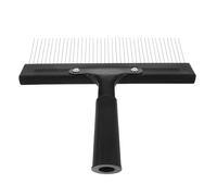 jojofuny Herramienta para Yeso de Acero Inoxidable Mango Ergonómico, Peine para Texturizar Paredes y Crear Efectos de Pintura Decorativa, Apta para Uso Profesional y Doméstico, 1 Pieza