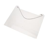 jojofuny Porta Carteles Colgantes de Acrílico Transparente A4 Horizontal (297x210 Mm) para Etiquetas de Precios en Tiendas Minoristas, Exhibidor de Precios Colgante para Percheros