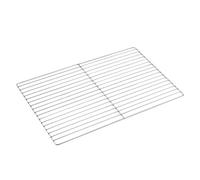 jojofuny Rejilla de Acero Inoxidable Resistente a Deformaciones para Barbacoa sin Rebabas Adecuado para Cocinar en Camping y Barbacoas Exteriores