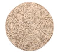 jojofuny Tapete Redondo de Hojas de Maíz Natural para Fotografía Diseño Boho y Estilo Rústico, Mantel Individual Ligero y Multifuncional para Decoración de Mesa y Uso Diario