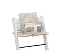 Jollein 019-533-00093 Inserto de asiento para silla alta de escaleras turrón básico