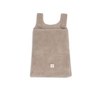 Jollein Bolsa de Almacenamiento para Parque Infantil - Tejido Acanalado - Milky Coffee - Almacenamiento para Peluches - Organizador para Cuna - Bolsa para Juguetes - 65 x 42 x 10 cm