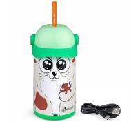 JOLLY ALEX - Sacapuntas eléctrico para todos los bolígrafos, alimentador automático y expulsión. Sacapuntas universal de alta velocidad, batería recargable, ideal para la escuela, guardería, oficina o