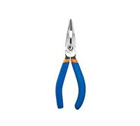 Jonard Tools JIC-248 - Alicates combinados de punta larga con crimpadora y conector banana, herramienta de telecomunicaciones 6 en 1, pelacables y cortador de 22 AWG, acero al cromo vanadio