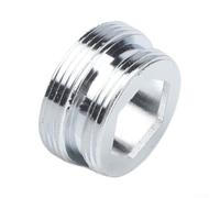 Jonikuper Adaptador de aireador de grifo para grifos de lavabo que convierte 14, 16, 18, 20, 22, 24, 26, 28 rosca a estándar 22, reemplazo de cabezal de grifo (26-22 macho)