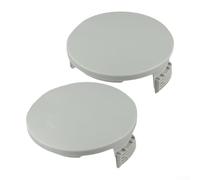 Jonikuper Paquete de 2/6 cubiertas de repuesto para carrete de recortadora RA122 Ryobi RLT4027 RLT4125 RLT5027 RLT6030 RLT5127 RLT6130 Material ABS (2 piezas)