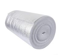 Jonikuper Película aislante reflectante para radiador, 3 mm de grosor, con lámina de aluminio y algodón perlado, para eficiencia térmica de pared, 10 m x 0,5 m (30 cm, 10 m)