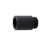 Jonnesway impact wrench adapter 3/4" 46mm long hexagonal CR-MO, ideal for heavy-duty applications with 3-year warranty, perfect for durability in professional socket use.