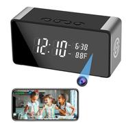 JOOKACE Cámara Espía Oculta 4K WiFi, Detección Movimiento | mini camara espia,visión nocturna, Ángulo de giro, app móvil, monitor bebé/mascota, alertas en tiempo real
