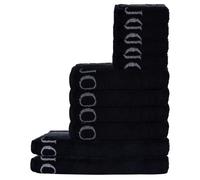 JOOP! Juego de toallas, 10 piezas - Classic, 2x toalla de ducha, 4x toalla, 4x toalla de invitados Classic Black Set
