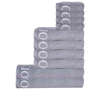JOOP! Juego de toallas, 10 piezas - Classic, 2x toalla de ducha, 4x toalla, 4x toalla de invitados Classic Gray Set
