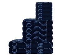JOOP! Juego de toallas, 10 piezas - Cornflower, 2x toalla de ducha, 4x toalla, 4x toalla de invitados Blue Set