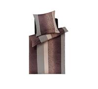 JOOP Ropa de cama de satén LEO 70x90cm / 140x220cm Stone gris