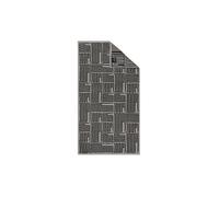 JOOP Toalla de ducha 80x150cm BARS ALLOVER Platino gris claro