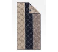 JOOP! Toalla de ducha 'Cornflower' piel / camelo / gris moteado / negro / blanco One Size EUR