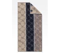 JOOP! Toalla de ducha 'Cornflower' piel / camelo / gris moteado / negro / blanco One Size piel / camelo / gris moteado / negro / blanco