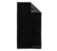 JOOP! Toalla de ducha 'Doubleface' gris oscuro / negro One Size gris oscuro / negro