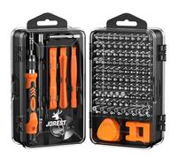 JOREST 117 en 1 set de Destornilladores de Precisión Magnéticos Profesionales, Kit de Reparación Portátil con Torx T5 T6 T8 T9, para Macbook, PC,Switch, PS4, PS5, Gafas, Relojes, Laptop, Xbox
